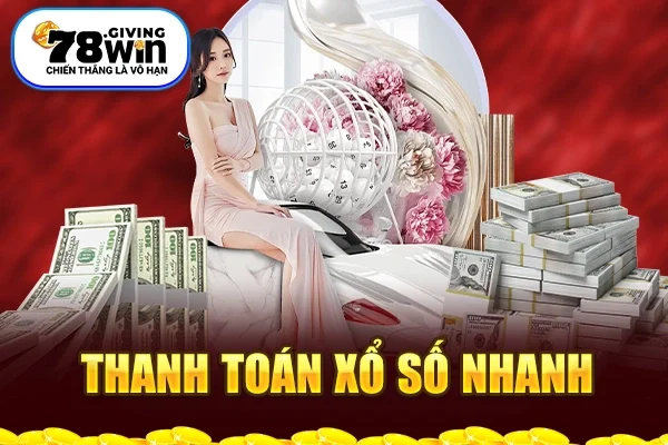 Thanh toán khi trúng số cực nhanh